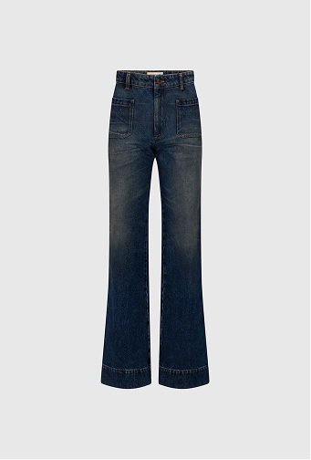 Alina Jean In Dark Vintage Wash