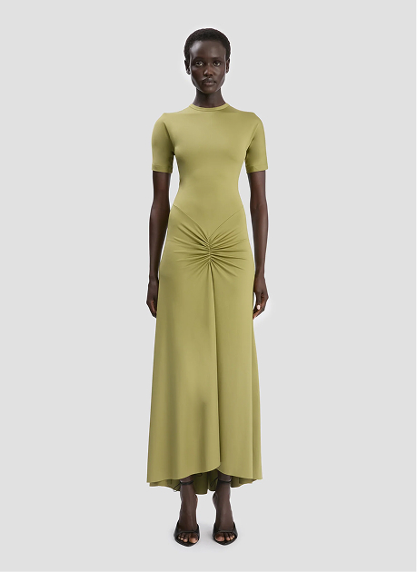 Blaire Midi Dress In Greenfinch