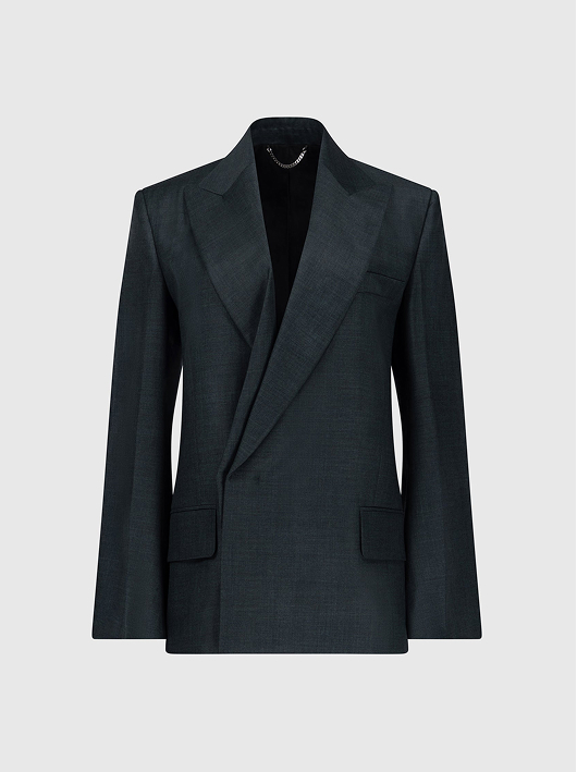 Olie Jacket In Dark Teal