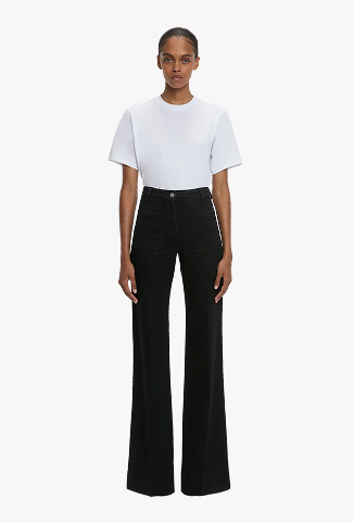 Alina Stretch Jean In Washed Black