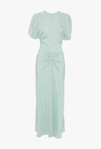 Bela Midi Dress In Aquamarine