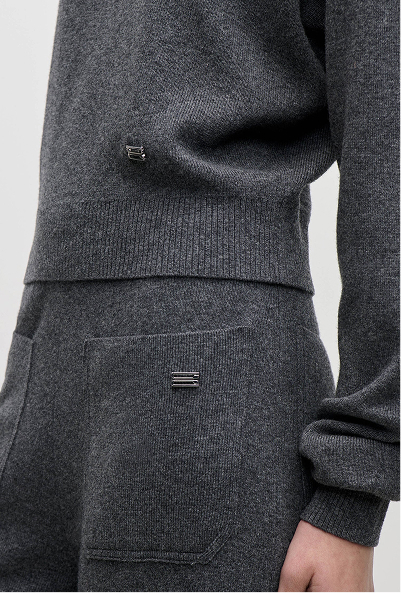 Luna Jumper In Dark Grey