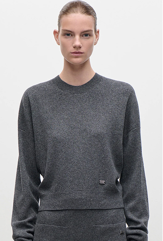 Luna Jumper In Dark Grey