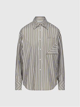 Pocket Detail Shirt In Green