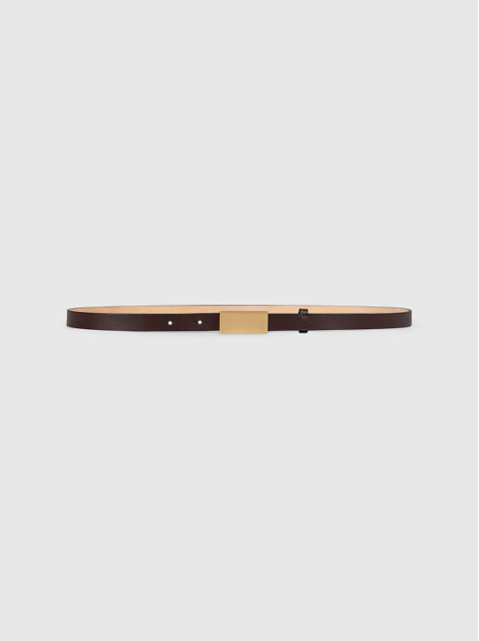 Portofino Mirror Belt Micro 15mm Shiny Calf Leather