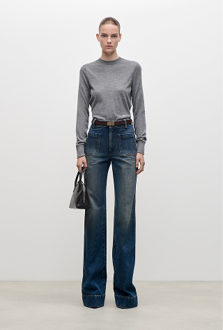 Alina Jean In Dark Vintage Wash