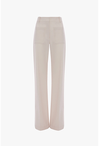 Alina Trouser In Bone