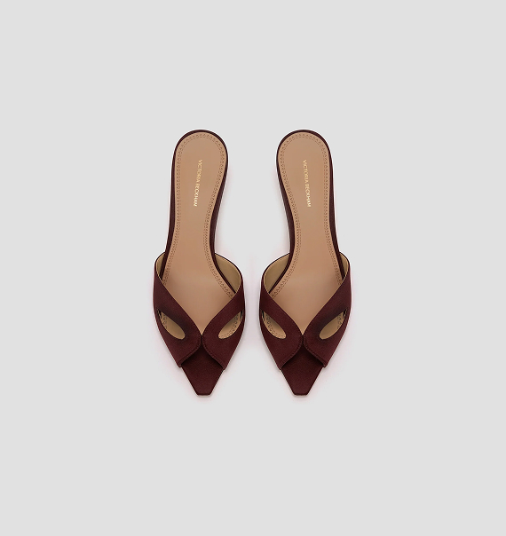 Harlow Mask Mule 55 Satin