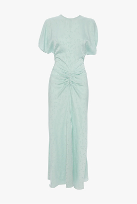 Bela Midi Dress In Aquamarine