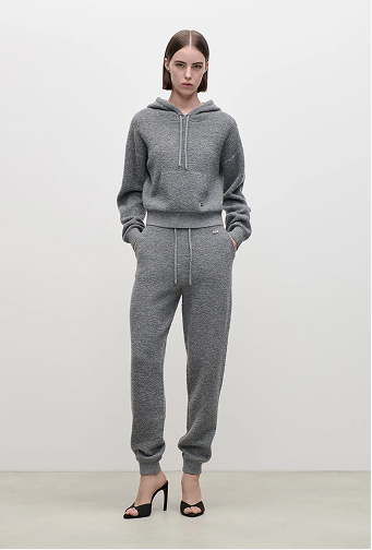 Klara Jogger In Mid Grey
