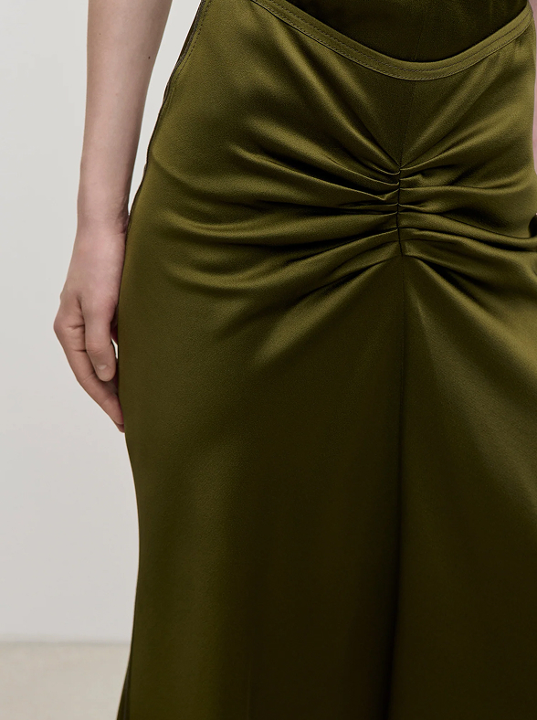Bela Midi Skirt In Green