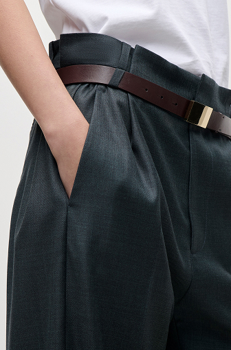 Ethel Trouser In Dark Teal