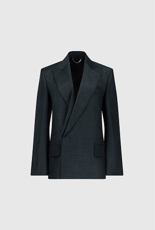 Olie Jacket In Dark Teal