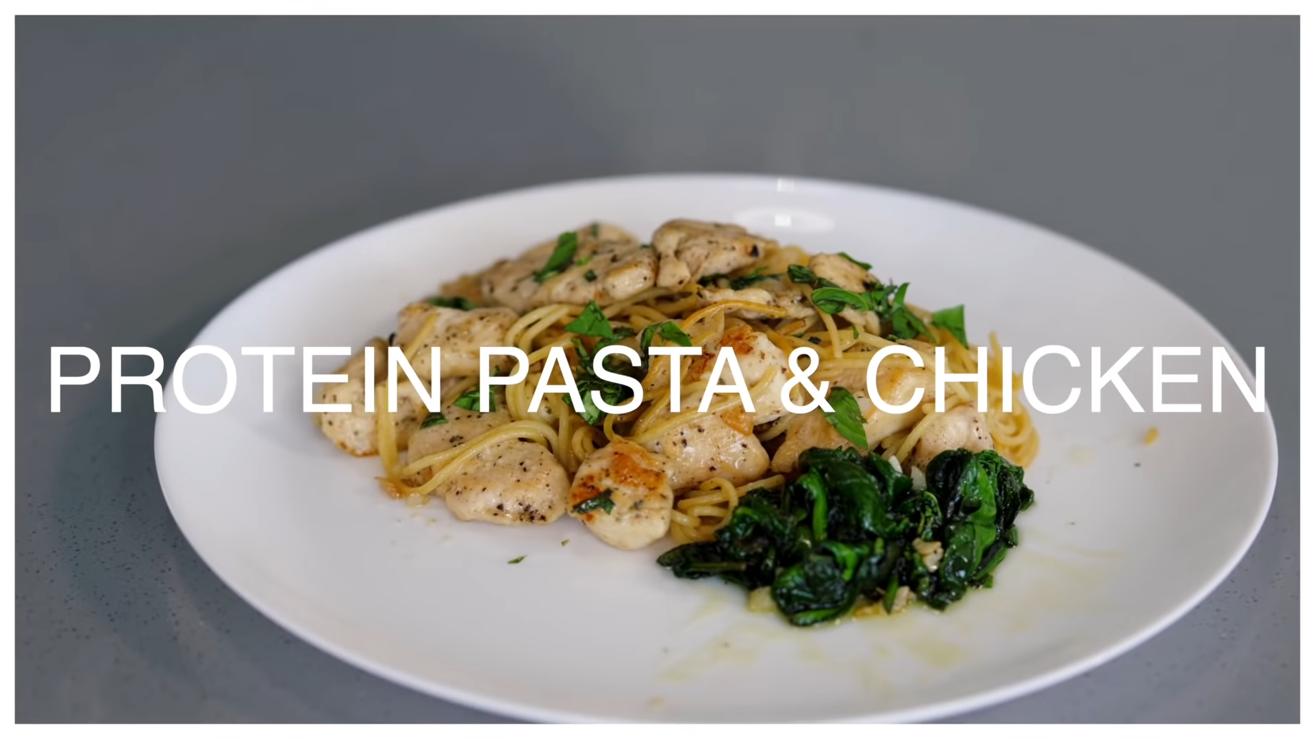RECIPE 3 - PROTEIN PASTA & CHICKEN