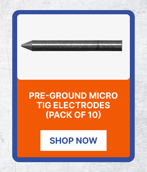 Pre-Ground Micro TIG Electrodes (Pack of 10)