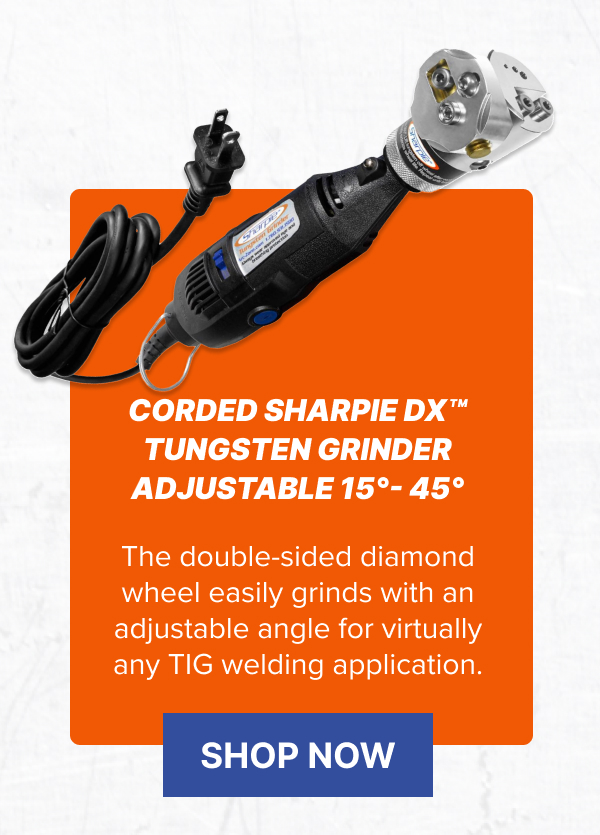 Corded Sharpie DX™ Tungsten Grinder Adjustable 15°- 45°