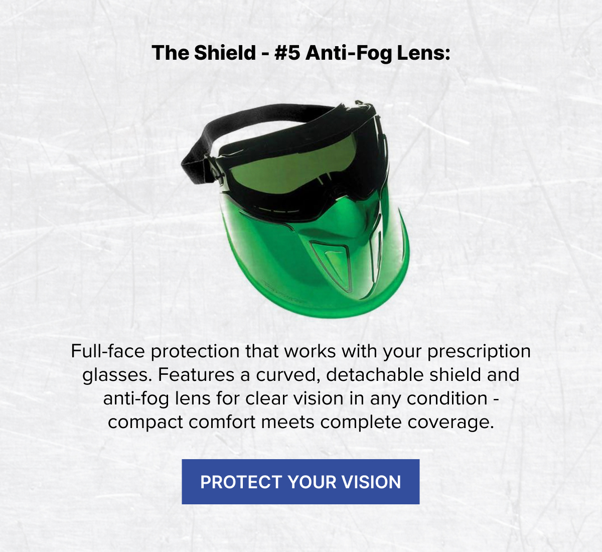The Shield Anti-Fog Lens