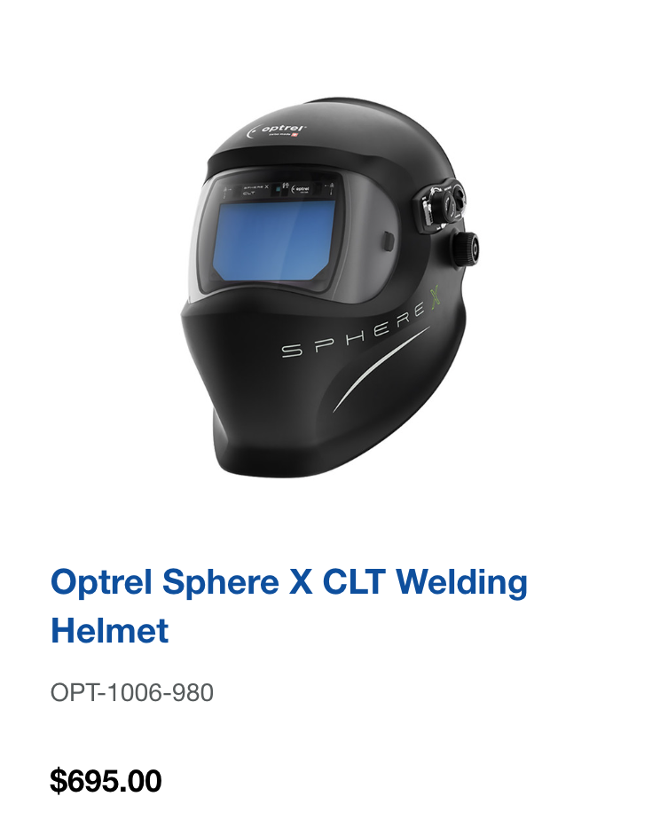 Optrel Sphere X CLT Welding Helmet