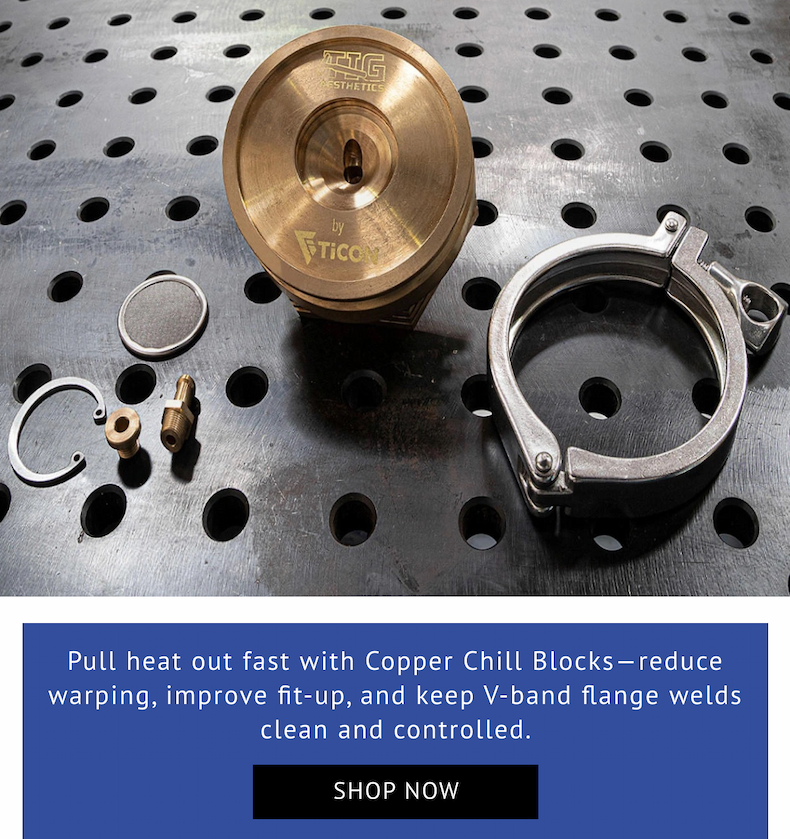 Heat Sink / Chill Blocks for V-Band Flanges