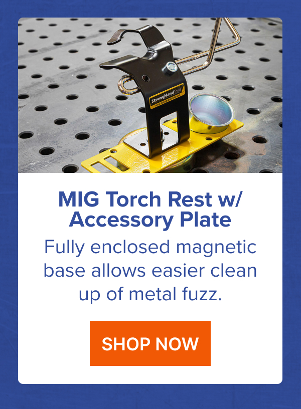 MIG Torch Rest w/ Accessory Plate