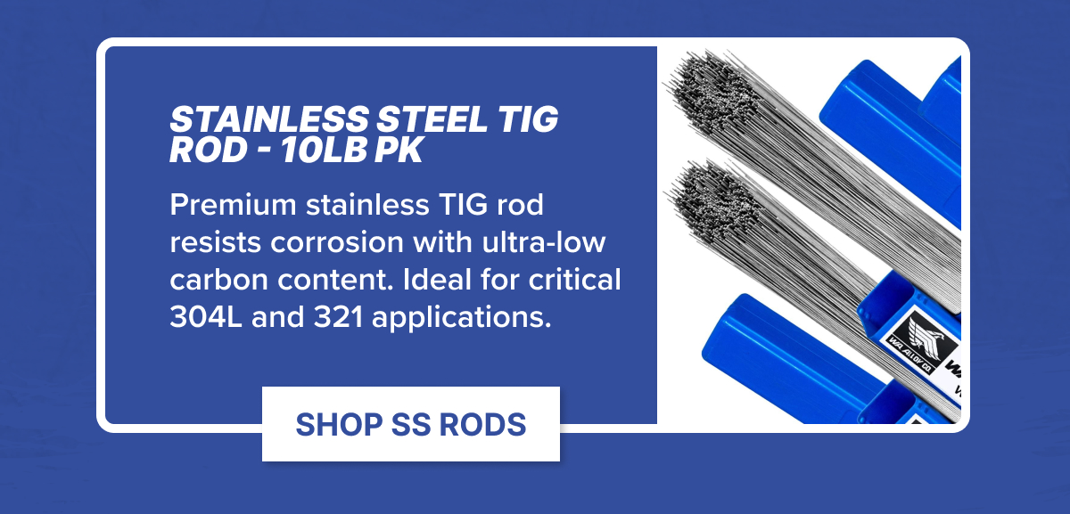 Stainless Steel TIG Rod - 10lb PK