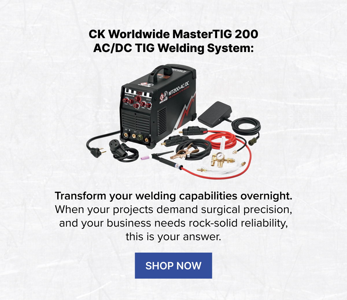 Shop | CK Worldwide MasterTIG 200