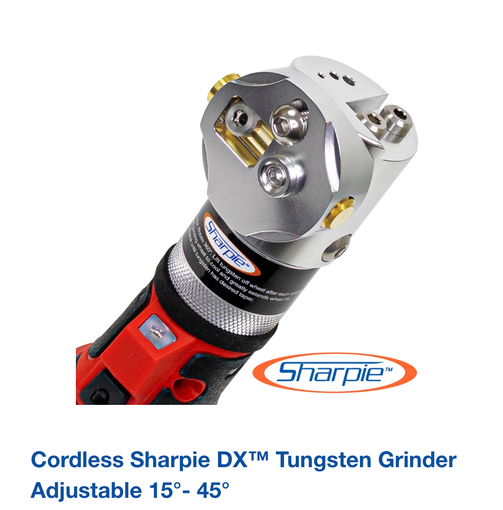 Cordless Sharpie DX™ Tungsten Grinder Adjustable 15°- 45°
