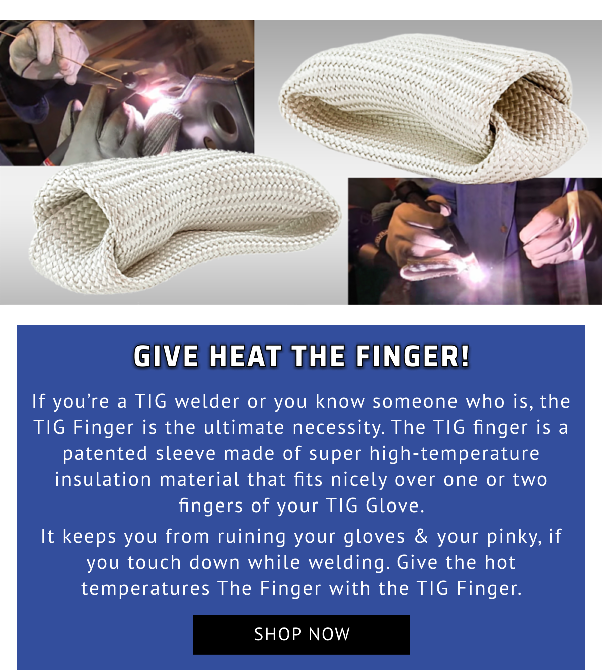 TIG Finger - Must Have for Every TIG Welder!