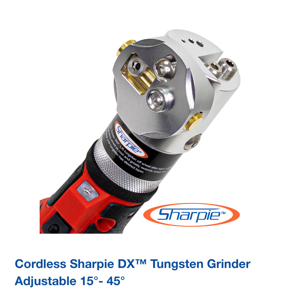 Cordless Sharpie DX™ Tungsten Grinder Adjustable 15°- 45°