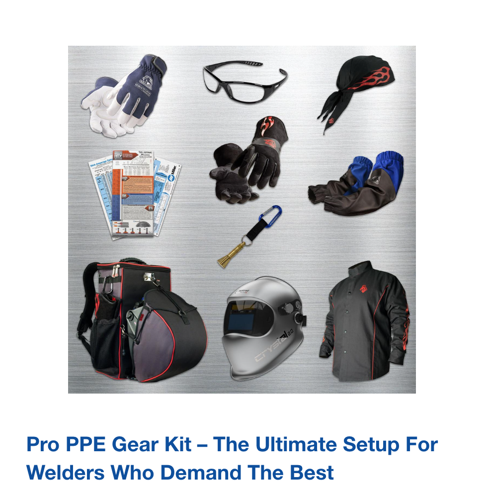 Pro PPE Gear Kit – The Ultimate Setup for Welders Who Demand the Best