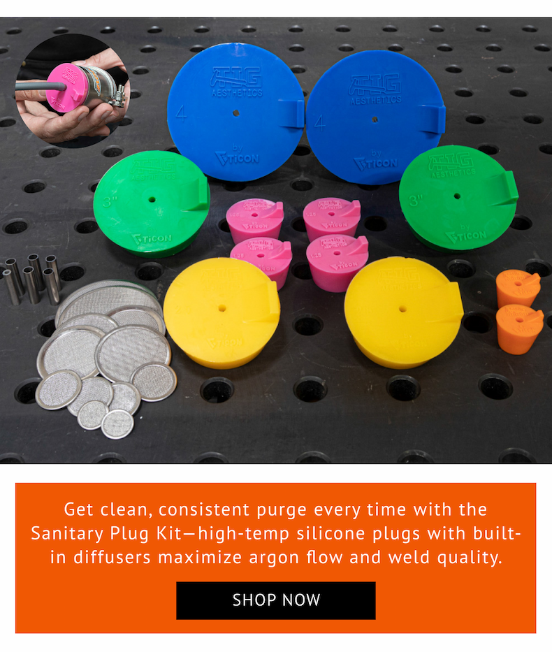 Sanitary Purge Plug Kit 1"- 4"