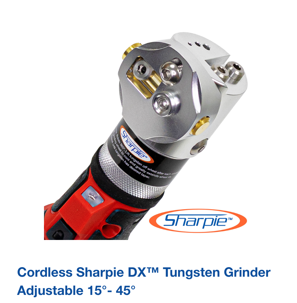Cordless Sharpie DX™ Tungsten Grinder Adjustable 15°- 45°
