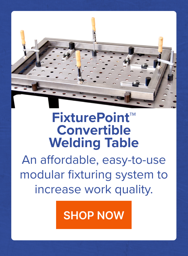 FixturePoint™ Convertible Welding Table