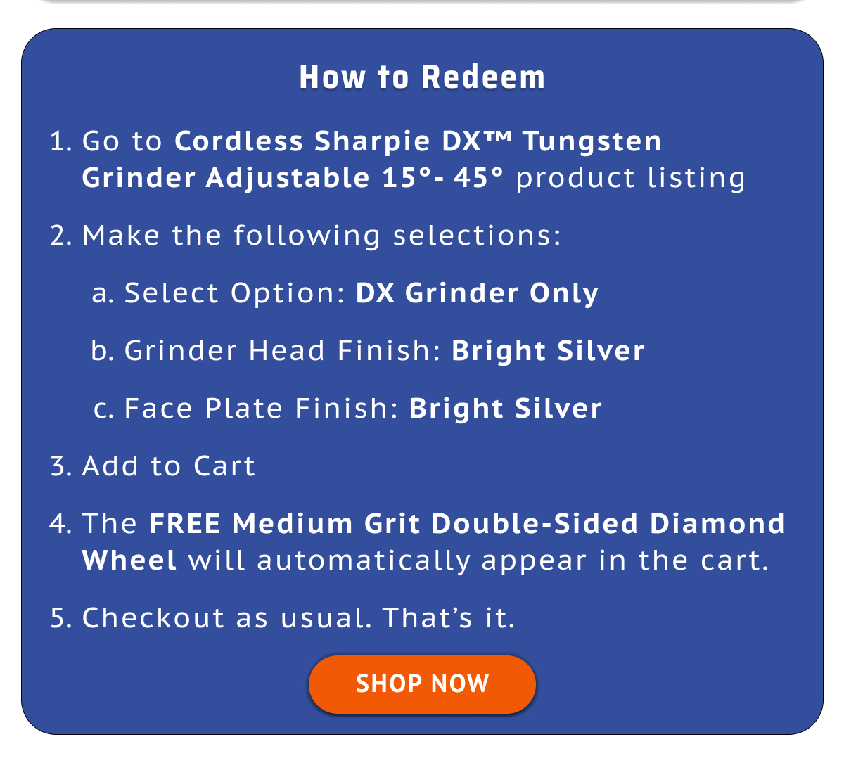 link to cordless sharpie tungsten grinder
