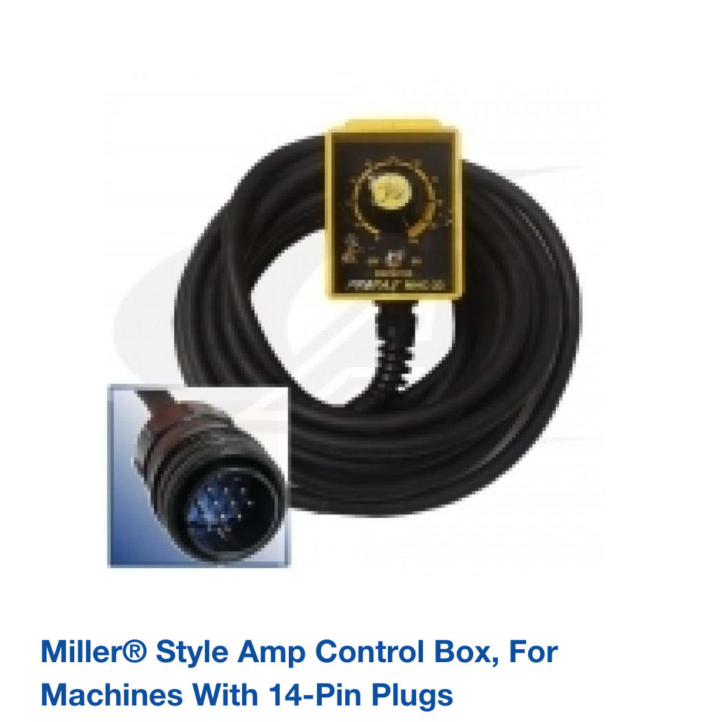 Miller® Style Amp Control Box, For Machines with 14-Pin Plugs