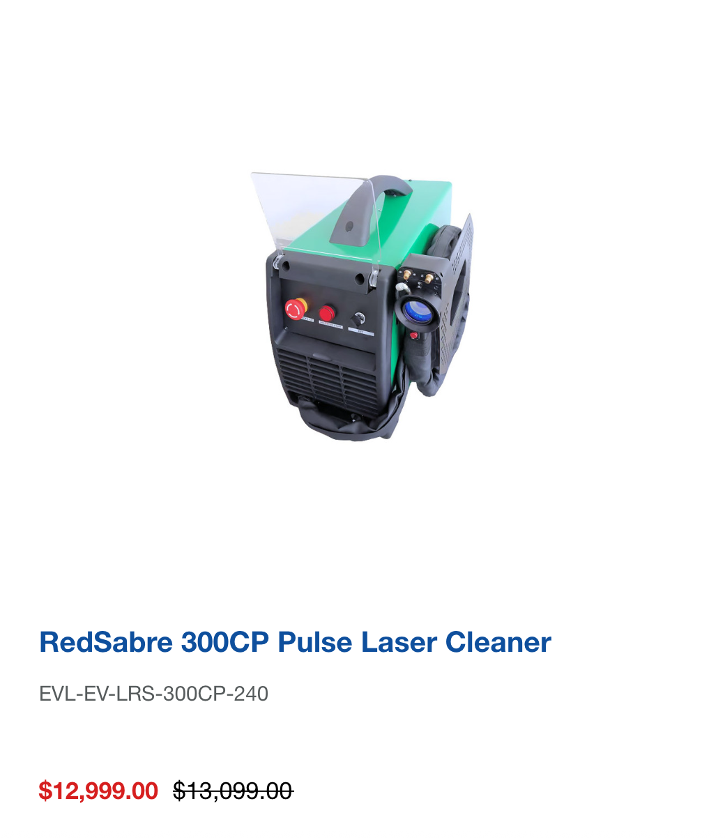 RedSabre 300CP Pulse Laser Cleaner