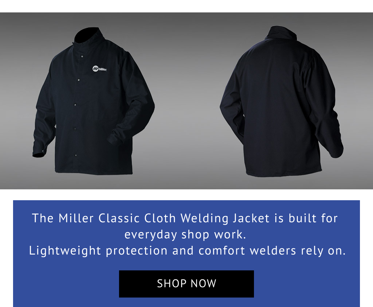a classic miller welding jacket