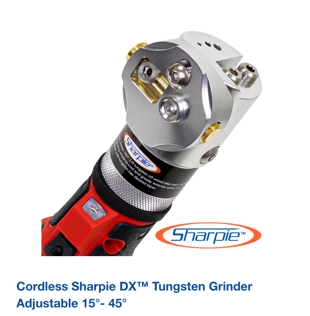 Cordless Sharpie DX™ Tungsten Grinder Adjustable 15°- 45°