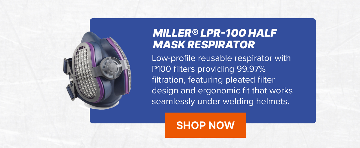 Miller LPR-100 Half Mask Respirator