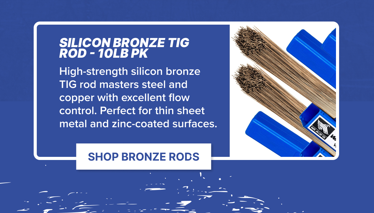 Silicon Bronze Tig Rod - 10lb PK