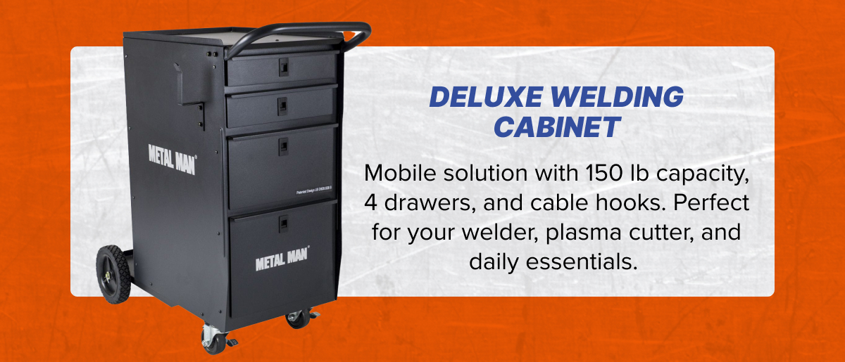 Deluxe Welding Cabinet