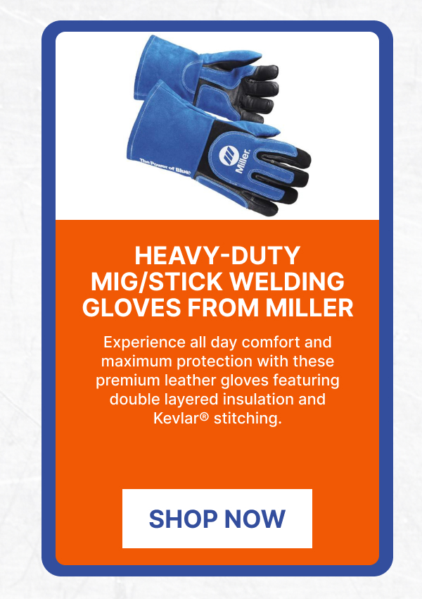 Heavy-Duty MIG/Stick Welding Gloves