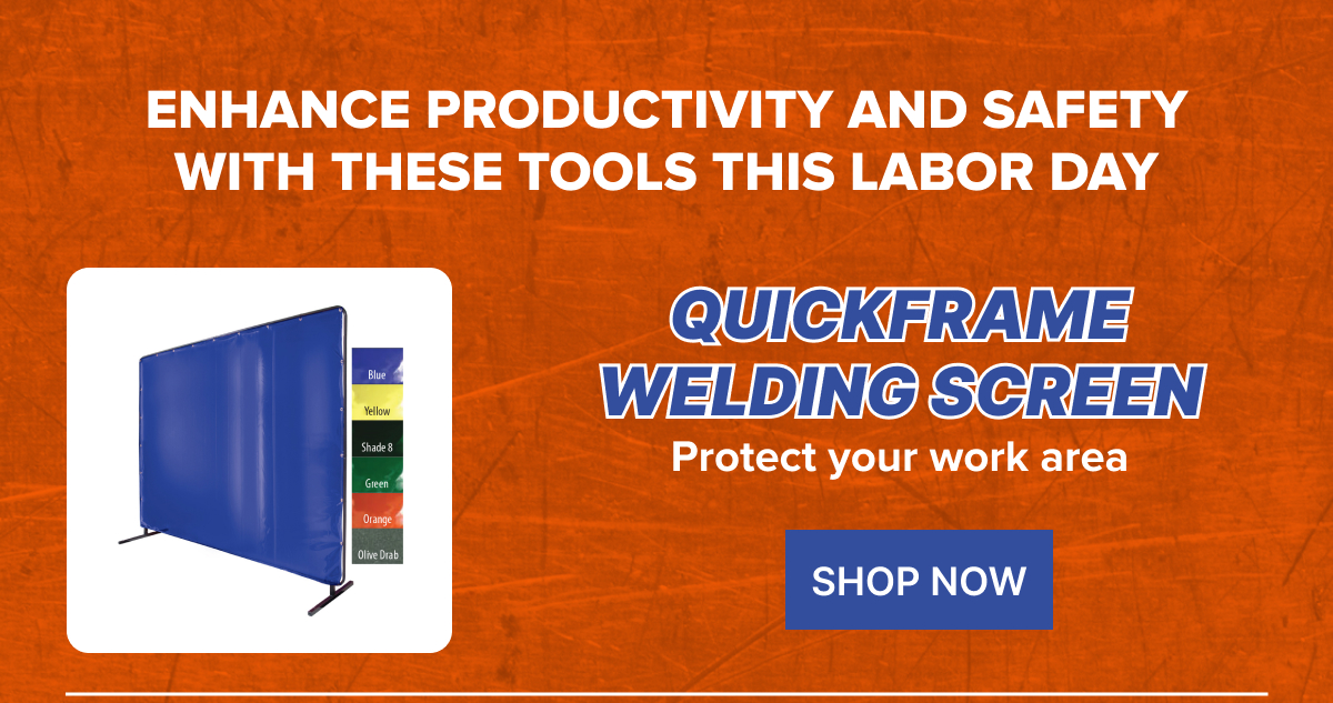 Quickframe Welding Screen
