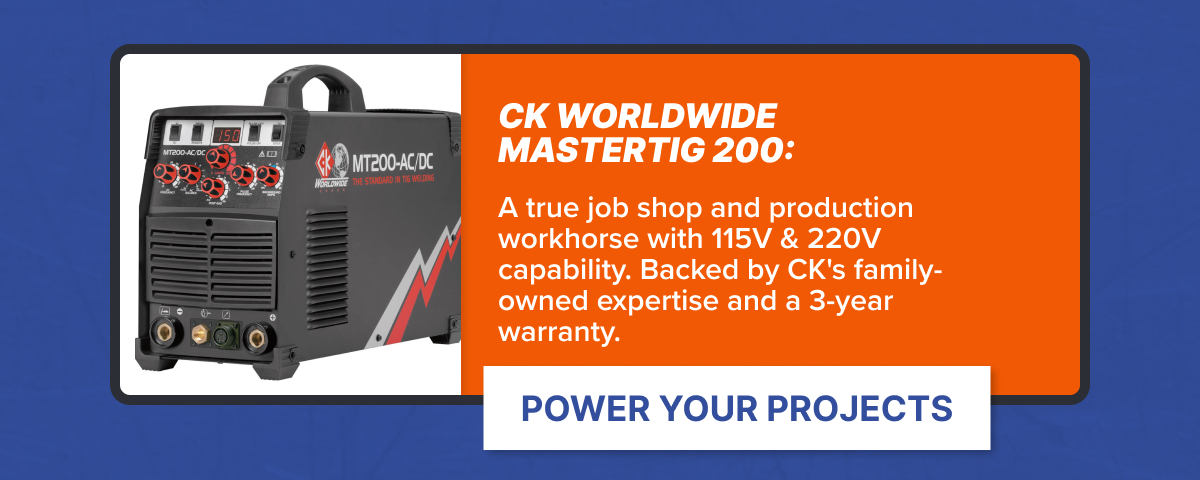 --SALE-- CK Worldwide MasterTIG 200 AC/DC TIG Welding System