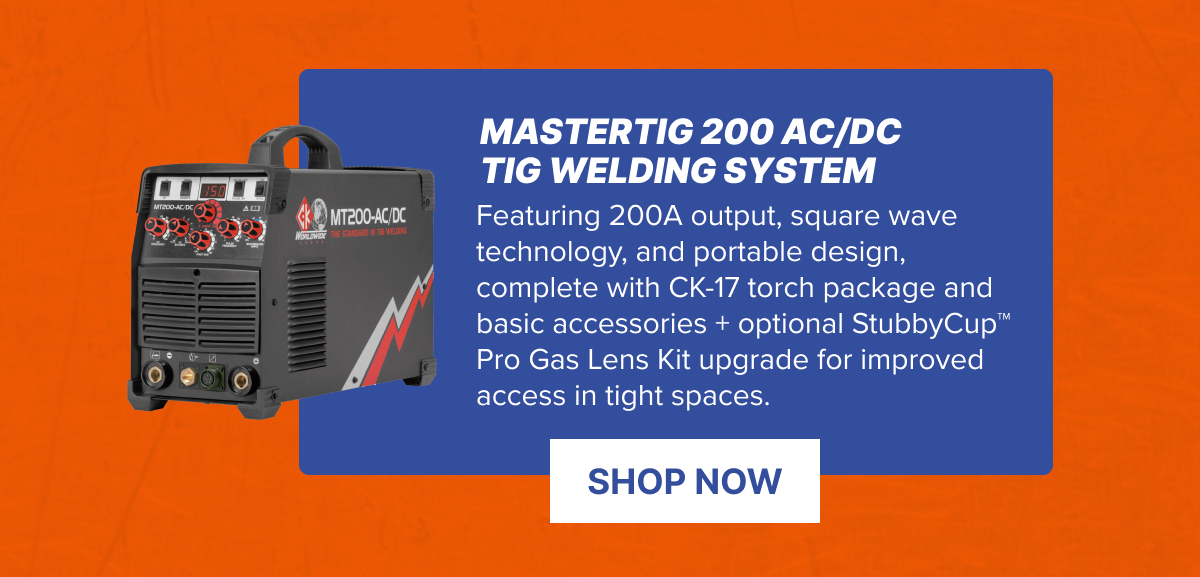 MasterTIG 200 AC/DC TIG Welding System