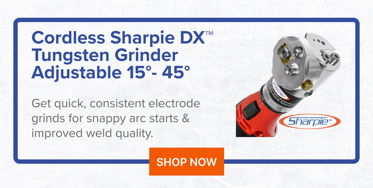 Cordless Sharpie DX™ Tungsten Grinder Adjustable 15°- 45°