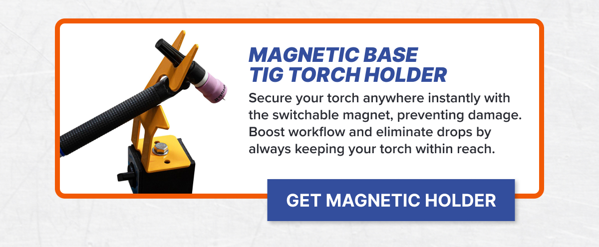 TIG Torch Holder with On/Off Switchable Magnetic Base