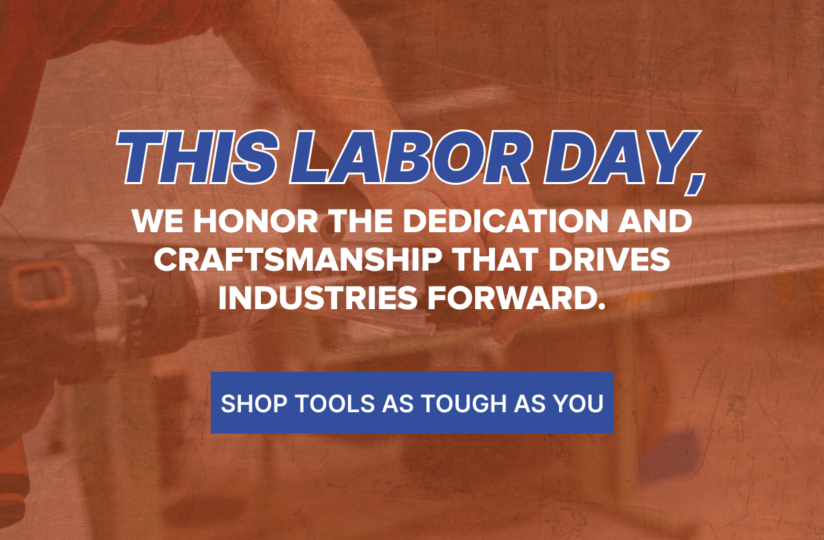 This Labor Day, we honor the dedication and craftsmanship that drives industries forward.