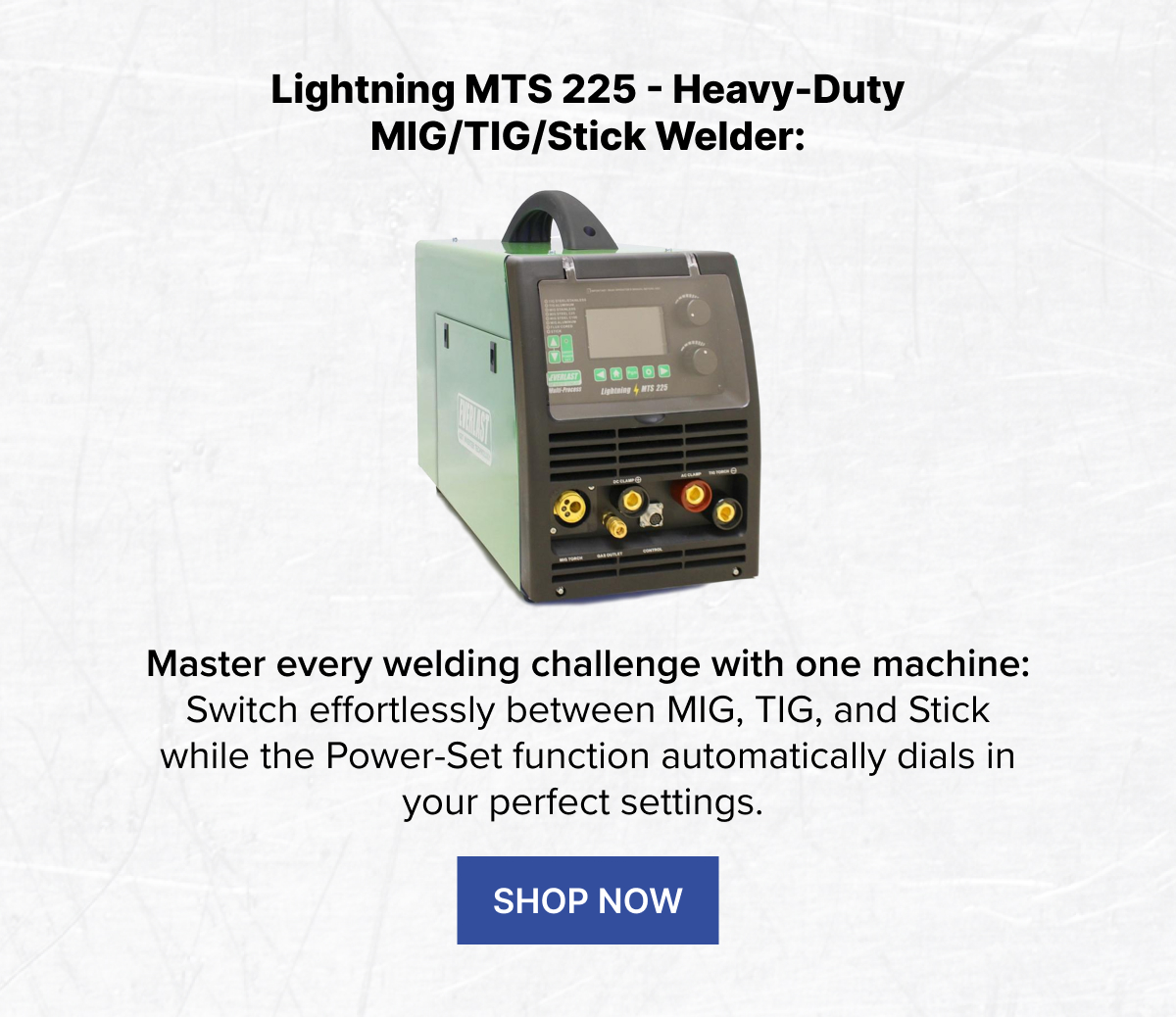 Shop | Lightning MTS 225 - Heavy Duty