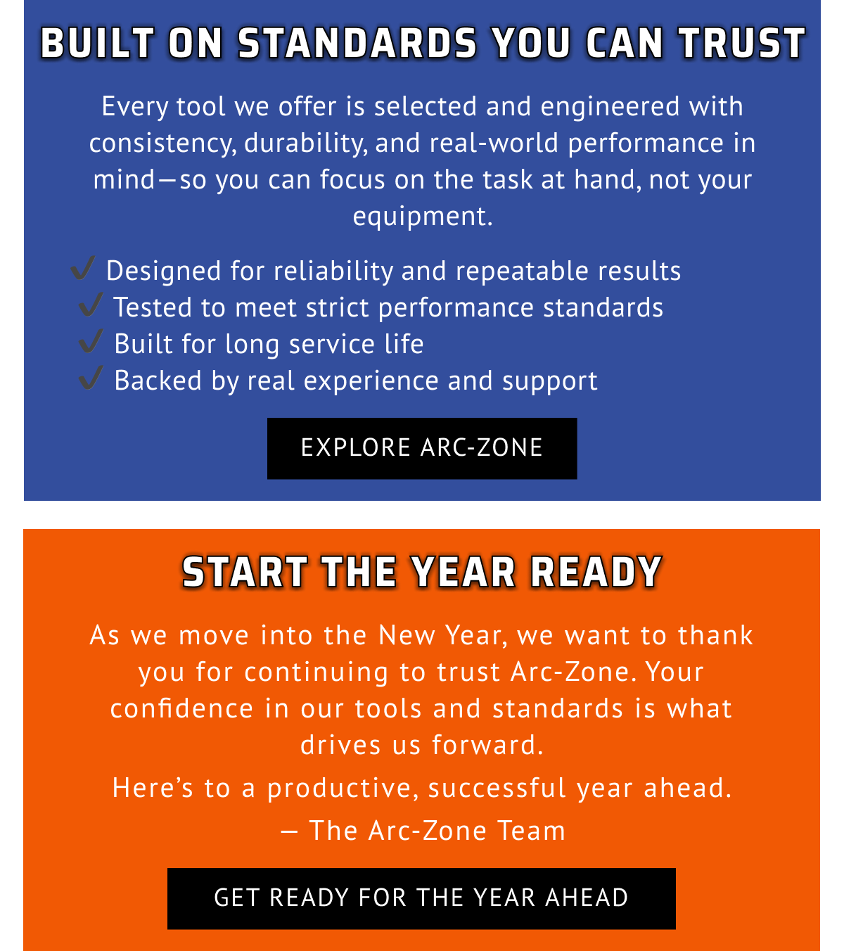 Arc-Zone Website